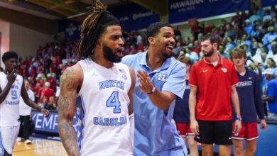 RJ Favis scores 30 as Tar Heels erase 21-point deficit to beat Dayton 92-90