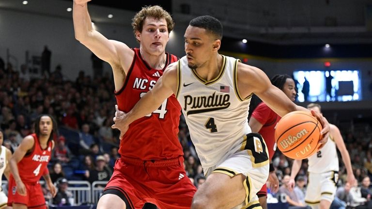 Kaufman-Renn takes over in second half as No. 13 Purdue beats NC State 71-61