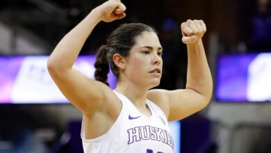 Las Vegas guard Kelsey Plum says she won’t play in new Unrivaled, 3-on-3 women’s league