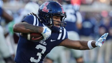 No. 15 Ole Miss beats Mississippi St. 26-14 to win Egg Bowl and keep slim CFP hope alive