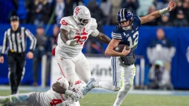 No. 19 BYU beats Houston 30-18 to snap two-game skid