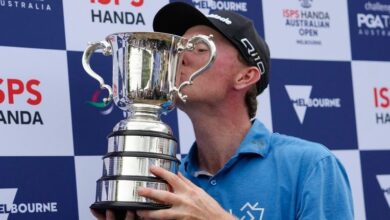 Ryggs Johnston wins Australian Open for first title. Jiyai Shin wins women’s event