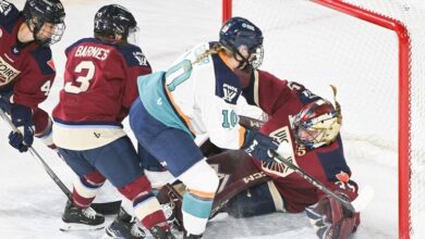 Top draft pick Fillier scores first PWHL goals as NY Sirens win