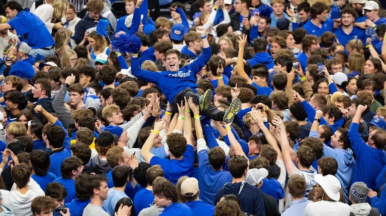 Creighton makes it 2 wins in less than a year against No. 1s, with Jayhawks latest to lose in Omaha