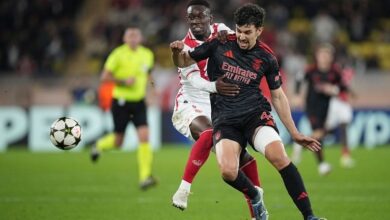 US and Monaco striker Balogun doubtful for Champions League match against former club Arsenal