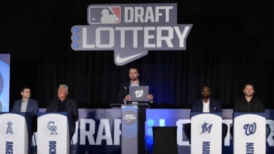 Washington Nationals win lottery for No. 1 pick in next amateur baseball draft, Angels No. 2