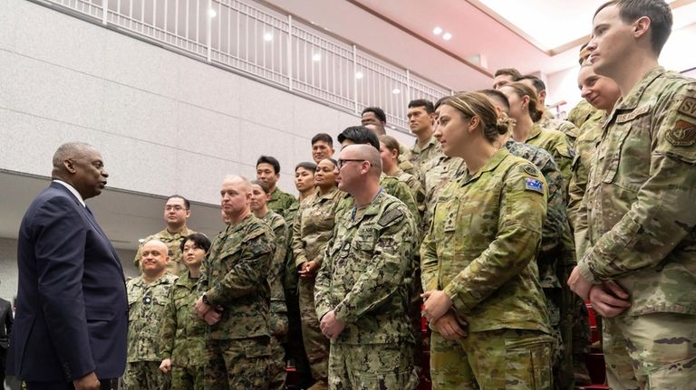 US defense chief observes drills with Japan, Australia, says he’s confident about greater capability