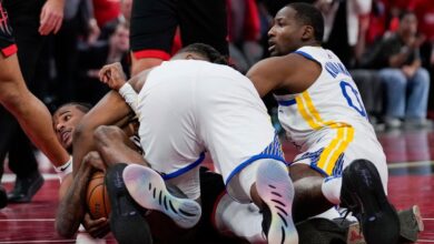 Steve Kerr deems foul call that led to Warriors’ loss to Rockets in NBA Cup ‘unconscionable’