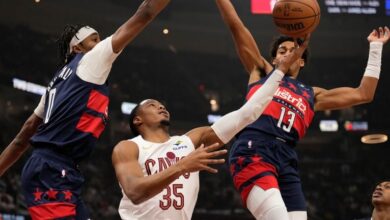 Darius Garland scores 24 points for NBA-leading Cavaliers in 115-105 victory over Wizards