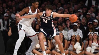 McNeeley lifts No. 18 UConn past No. 8 Gonzaga 77-71