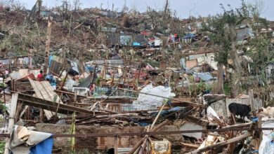 At least 11 dead in the French territory of Mayotte as Cyclone Chido causes devastating damage