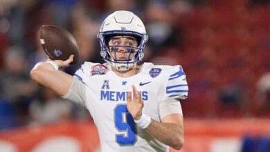 Seth Henigan sets ACC passing TD record as Memphis holds on for 42-37 win over WVU in Frisco Bowl