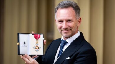 Red Bull principal Christian Horner says honorary award from King Charles is ‘very humbling’