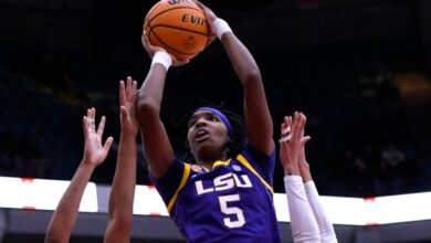 Morrow scores 19, grabs 13 rebounds in homecoming as No. 5 LSU beats Illinois Chicago 91-73