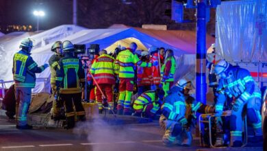 Car crashes into Christmas market in Germany killing at least 2, injuring dozens