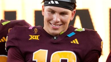 Arizona State rides quarterback Sam Leavitt’s steady hand into the College Football Playoff