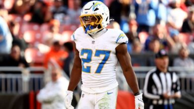 Chargers activate running back J.K. Dobbins off injured reserve before Saturday’s game at Patriots