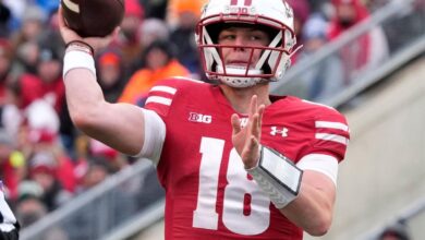 Wisconsin quarterback Braedyn Locke transferring to Arizona