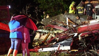 Tornadoes in Texas and Mississippi kill 2 as storm system moves across southern U.S.