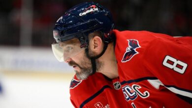 Alex Ovechkin is on track to break Wayne Gretzky’s NHL career goals record