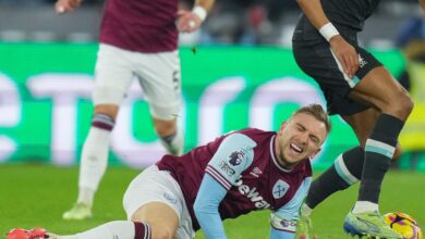 West Ham captain Jarrod Bowen to miss time with fractured left foot