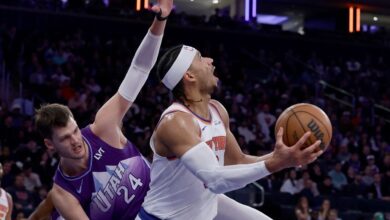 Hart’s second straight triple-double lifts Knicks over Jazz