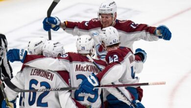 Avalanche forward Valeri Nichushkin listed as day-to-day with lower-body injury