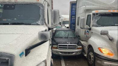 Chiefs stranded in KC as ice shuts down airport and blizzard-like conditions sweep through Midwest