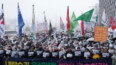 South Korean protesters brave cold to demand Yoon’s ouster as detention deadline looms