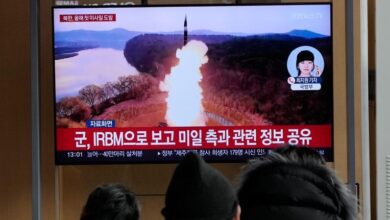 South Korea says North Korea fired a ballistic missile into the sea