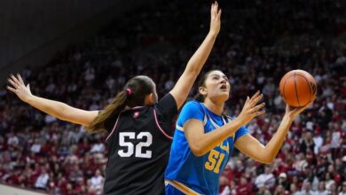 Big Ten, SEC each have 4 top 10 teams in AP women’s poll as UCLA, South Carolina still lead way