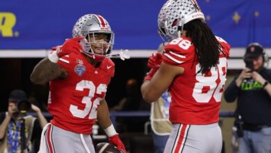 Ohio State getting shot at 6th national title after 28-14 win over Texas in CFP semi Cotton Bowl