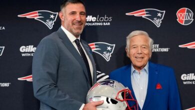 New Patriots coach Mike Vrabel says he knew in ‘my soul that this is the place I wanted to be’