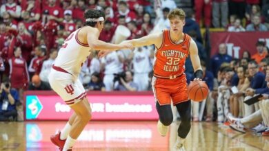 Kylan Boswell scores 22 to help No. 19 Illinois rebound with 94-69 rout of Indiana