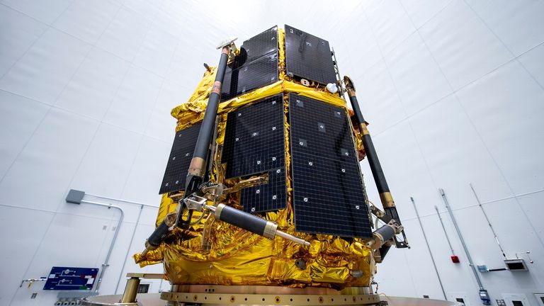 Two private lunar landers head toward the moon in a roundabout journey