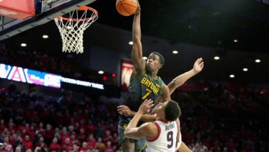 Veesaar scores 19 as Arizona knocks off No. 25 Baylor 81-70 for 7th straight win