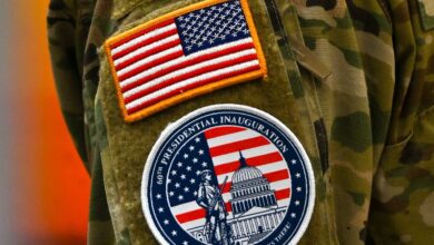 Guard troops will wear a special patch at Trump’s inauguration to make it clear they aren’t police