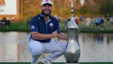 Tyrrell Hatton outduels Daniel Hillier to win Dubai Desert Classic by a stroke