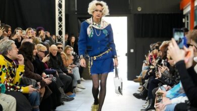 Independent brand Simon Cracker denounces luxury fashion system with upcycled parodies