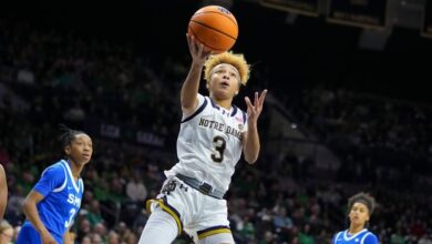 Hannah Hidalgo returns to lead No. 3 Notre Dame women past SMU, 88-64