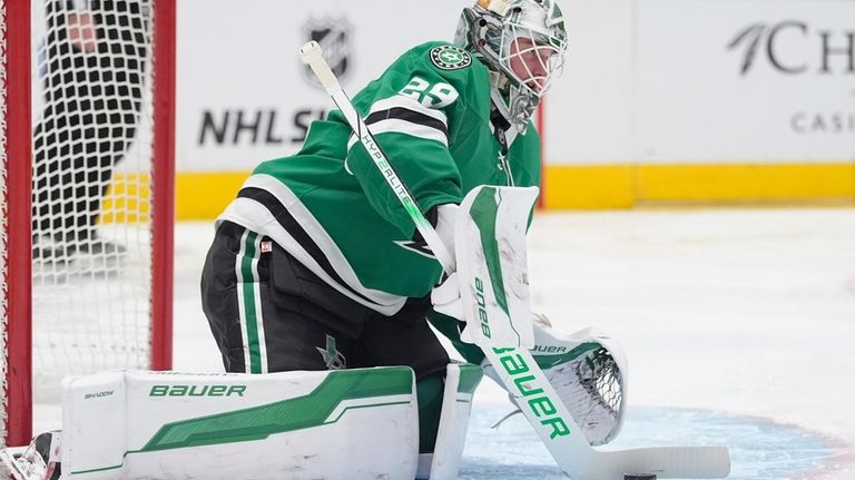 Robertson has goal and assist, Oettinger makes 33 saves as Stars beat Red Wings 4-1