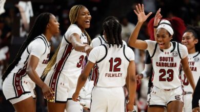 South Carolina gains a first-place vote as UCLA, Gamecocks, Notre Dame top women’s AP Top 25