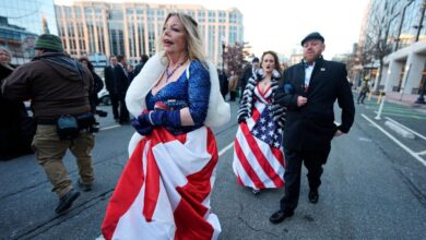 Trump Inauguration Day: Scenes from Long Island, NYC and Washington