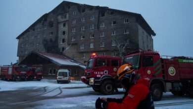 Witnesses describe chaos and panic at Turkish ski resort as fire ripped through hotel where 76 died