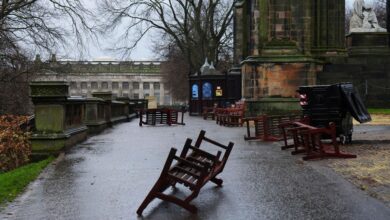 Celtic’s Scottish Premiership match against Dundee postponed because of storm damage