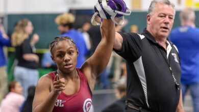 Bay Shore girls wrestling’s Brooke-Lynn Murray notches five wins at Steven Mally tournament