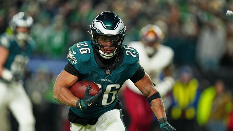 Eagles believe Barkley makes them a better team for their Super Bowl rematch with the Chiefs