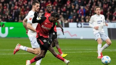 Boniface is back as Leverkusen keeps the pressure on Bayern Munich with 3-1 win over Hoffenheim