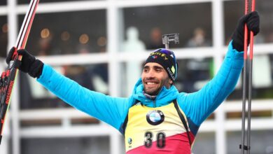 Biathlon star Fourcade withdraws bid to head French Alps 2030 Olympic organizing committee