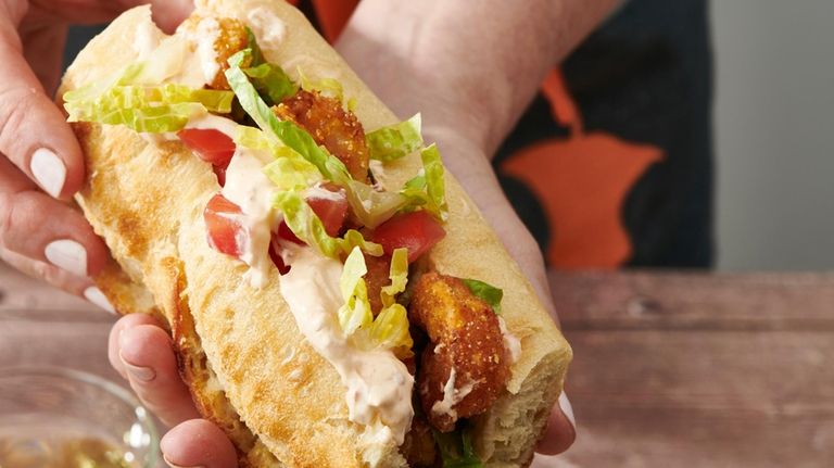 A Super Bowl in New Orleans is a great excuse to make shrimp po’boy sandwiches